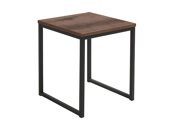 stolek AROZ LAW/40 dub monastery/černý kovový rám
